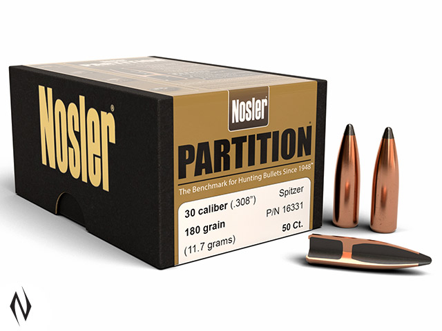 NOSLER 308 180GR PARTITION 50PK Image