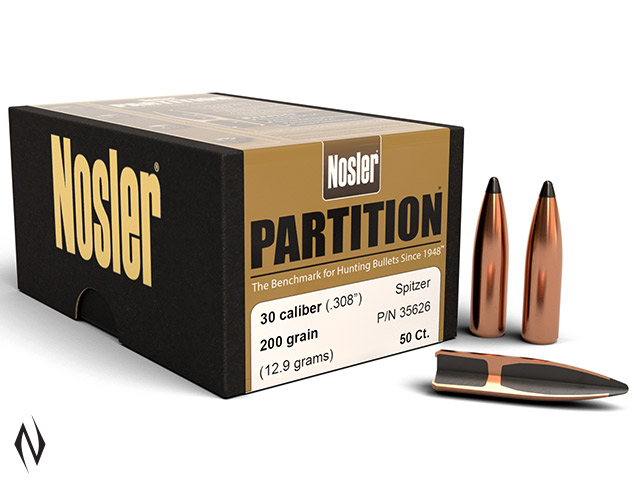 NOSLER 308 200GR PARTITION 50PK Image