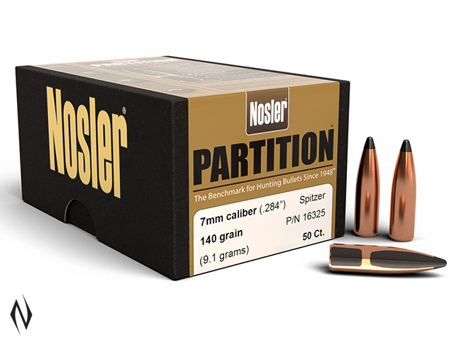 NOSLER 7MM 140GR SP PARTITION 50PK Image
