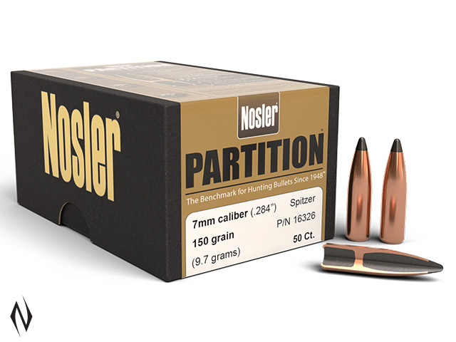 NOSLER 7MM 150GR PARTITION 50PK Image