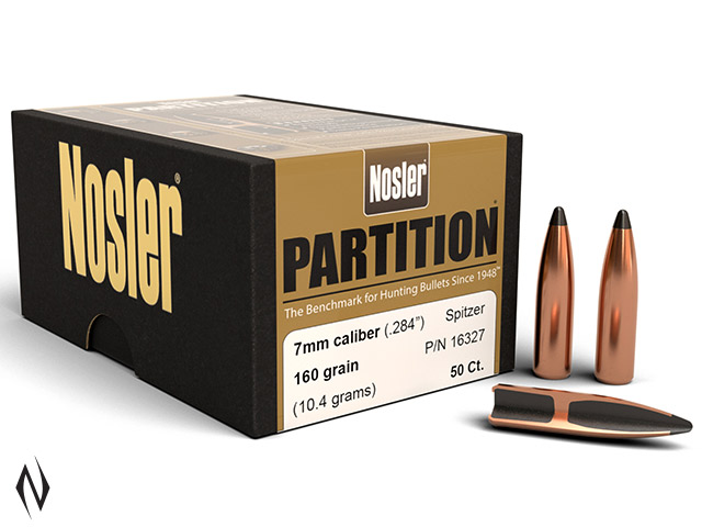 NOSLER 7MM 160GR PARTITION 50PK Image