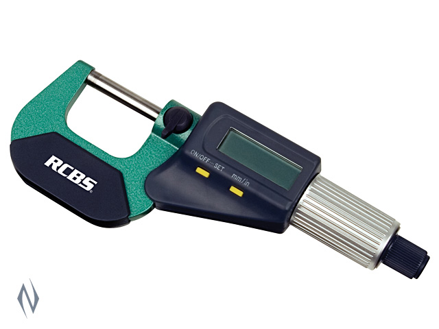 RCBS ELECTRONIC DIGITAL MICROMETER 0-1" Image