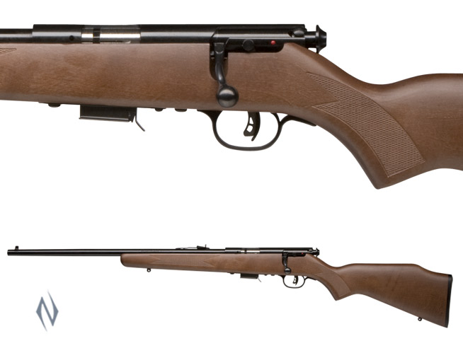 SAVAGE 93 22 WMR GL BLUE WOOD LEFT HAND Image