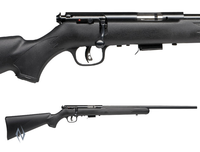 SAVAGE 93 R17 17 HMR F BLUED SYNTHETIC Image