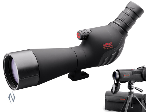 REDFIELD RAMPAGE 20-60X80 ANGLE SPOT SCOPE KIT BLACK Image
