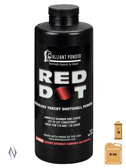 ALLIANT RED DOT 8LB 3.62 KG XXXX Image
