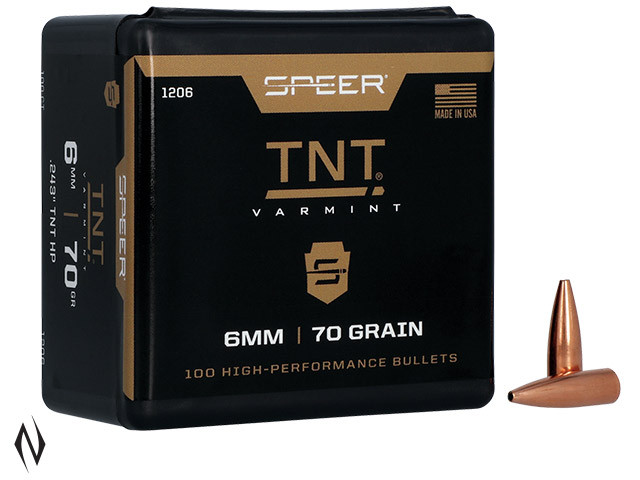SPEER 243 70GR HP TNT VARMINT 100PK Image