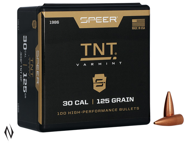SPEER 308 125GR HP TNT VARMINT 100PK Image