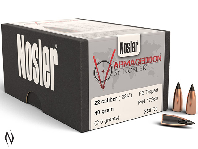 NOSLER 224 40GR TIP VARMAGEDDON 250PK Image