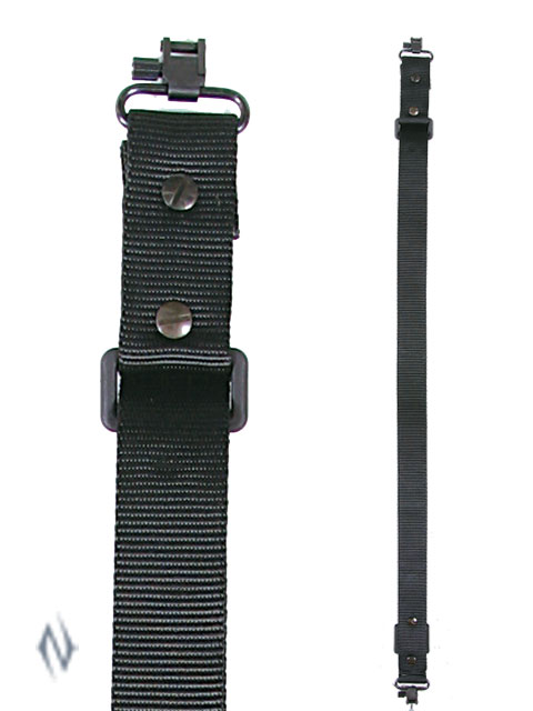 ALLEN QUICK ADJ BLACK SLING 1.25" + SWIVELS Image