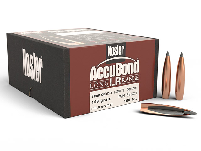 NOSLER 7MM 168GR SP ACCUBOND LR 100PK Image