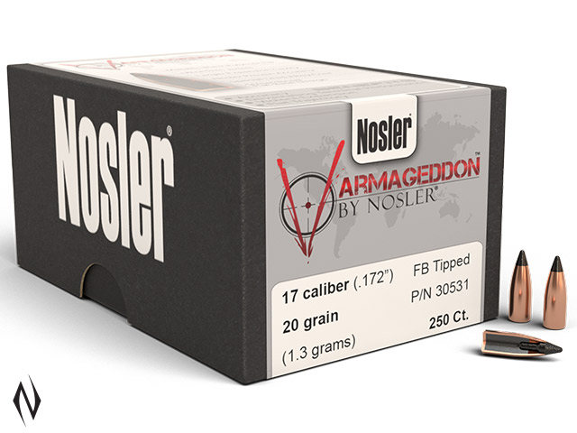 NOSLER 17 20GR TIP VARMAGEDDON 250PK Image