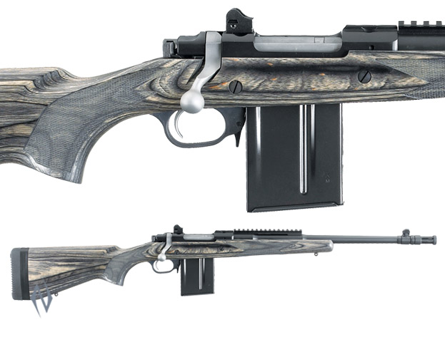 RUGER 77 GUNSITE SCOUT BLUE 308 16.5" FLASH Image