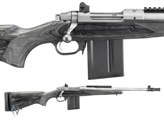 RUGER 77 GUNSITE SCOUT S/S 308 18" FLASH Image