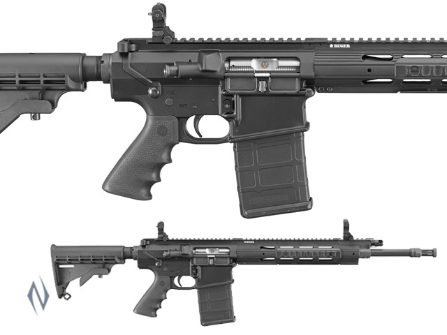 RUGER SR-762 308 SEMI AUTO 20 SHOT RIFLE + 1 SPARE MAG XXXX Image