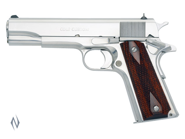 COLT 1991 GOVT BRIGHT STAINLESS 38 SUPER 127MM Image