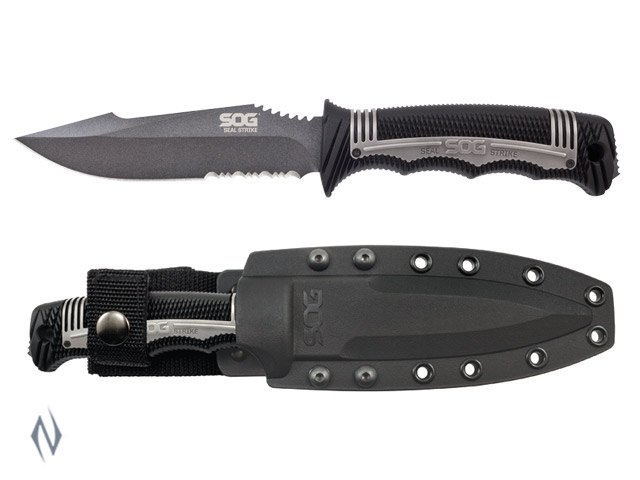 SOG SEAL STRIKE SILVER WITH STANDARD SHEATH Image