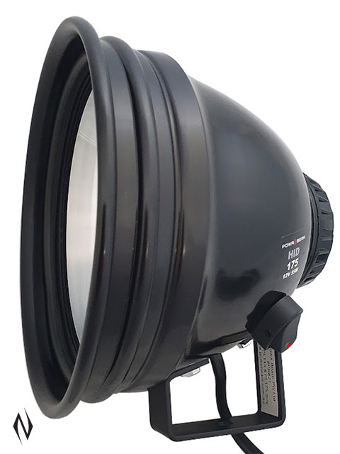 POWA BEAM 175MM 7" HID 12V 55W WITH ROOF BRACKET Image