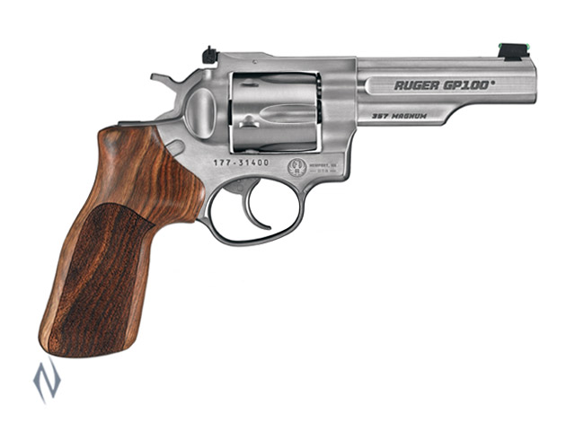 RUGER GP100 357 STAINLESS 106MM MATCH CHAMPION ADJ SIGHT Image