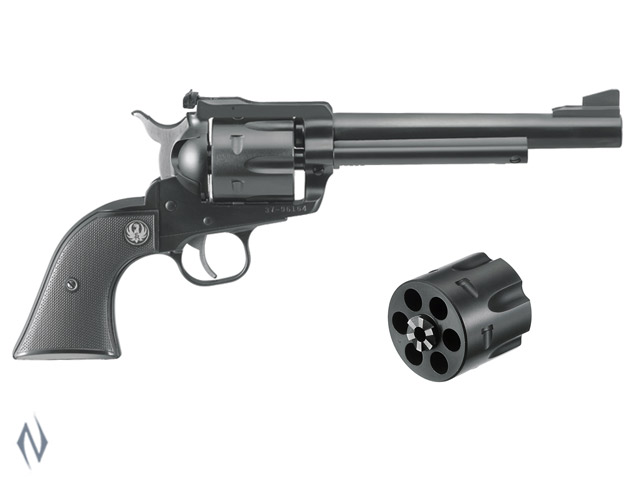 RUGER BLACKHAWK 9MM /357 BLUED CONVERTIBLE 165MM Image