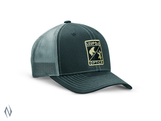 LEUPOLD L OPTIC TRUCKER CAP BLACK / CHARCOAL OS Image