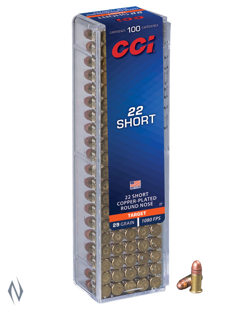 CCI 22 SHORT 29GR RN 100 PK 1080FPS Image