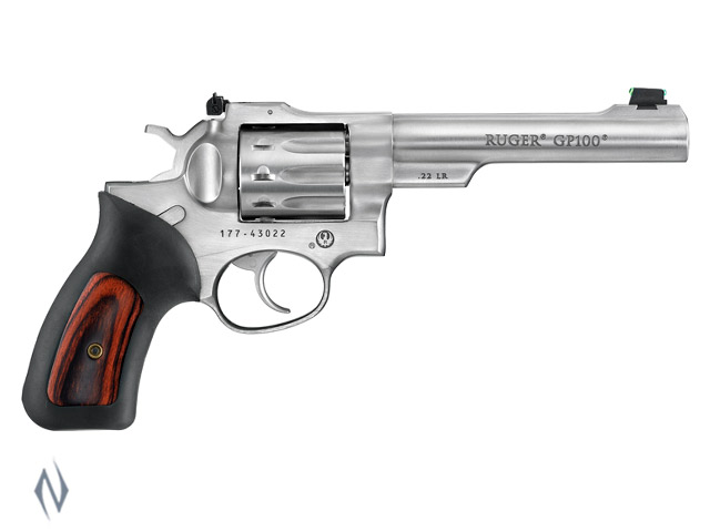 RUGER GP100 22LR STAINLESS 140MM 10 SHOT Image