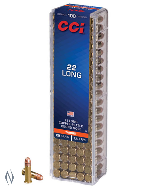 CCI 22 LONG 29GR SOLID HV 100 PK 1215FPS Image