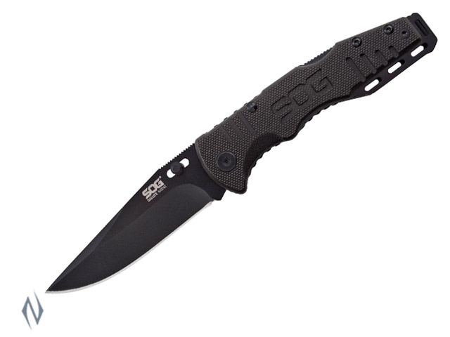 SOG SALUTE MINI BLACK OXIDE FOLDING Image