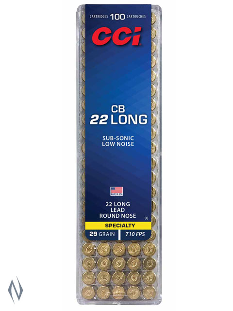 CCI 22 CB LONG 29GR LRN 100 PK 710FPS Image