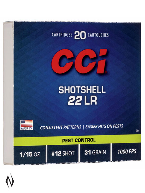 CCI SHOTSHELL 22LR 20 PK Image