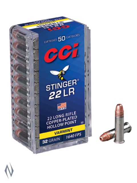 CCI 22LR STINGER 32GR CPHP 1640FPS Image