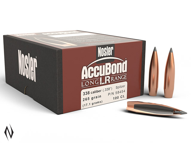 NOSLER 338 265GR SP ACCUBOND LR 100PK Image