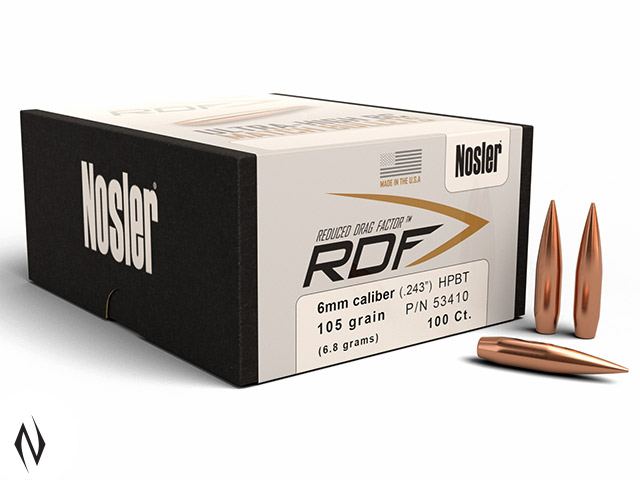 NOSLER RDF 243 105GR HPBT 100PK Image