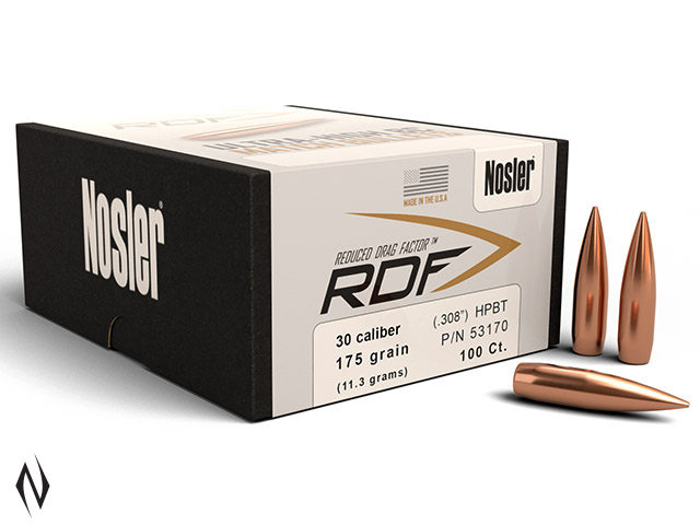 NOSLER RDF 308 175GR HPBT 100PK Image