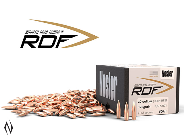 NOSLER RDF 308 175GR HPBT 500PK Image