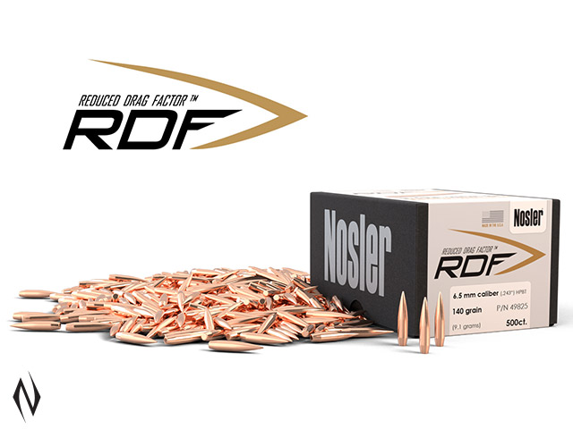 NOSLER RDF 6.5MM 140GR HPBT 500PK Image