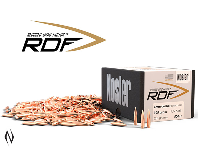 NOSLER RDF 243 105GR HPBT 500PK Image