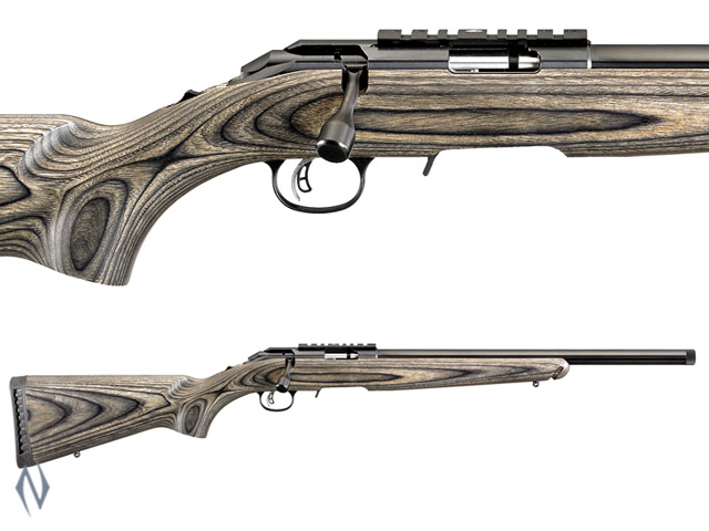 RUGER AMERICAN RIMFIRE 22LR TARGET THREADED BLUED Image