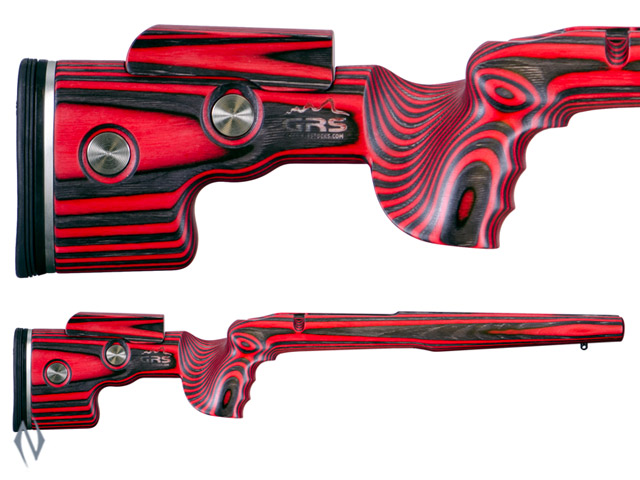 GRS SPORTER STOCK SAVAGE 12 SA DM BLACK/ RED XXXX Image