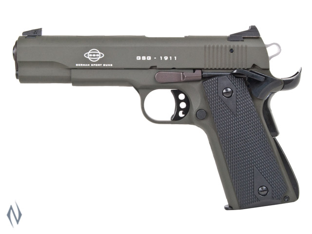 GSG 1911 OD GREEN 22LR 127MM 10 SHOT Image