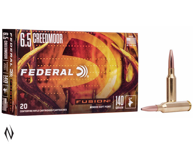 FEDERAL 6.5 CREEDMOOR 140GR FUSION Image