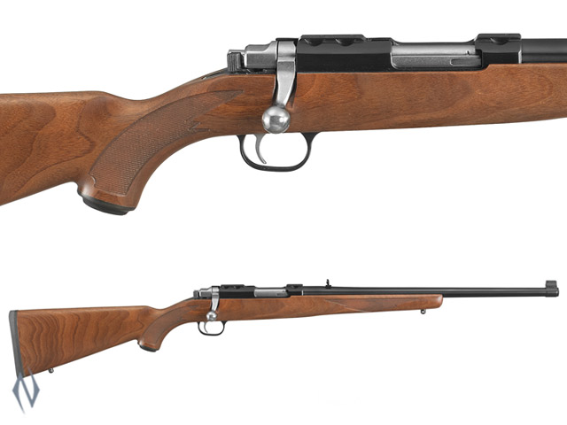 RUGER 77/44 44 MAG BLUED WALNUT 18.5" Image