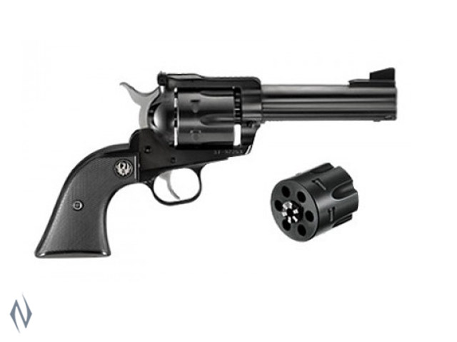 RUGER BLACKHAWK 9MM /357 BLUED CONVERTIBLE 117MM Image