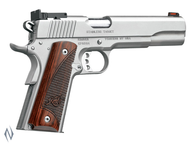 KIMBER 1911 STAINLESS TARGET LONG SLIDE 45ACP 152MM Image