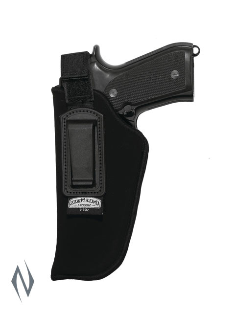 UNCLE MIKES INSIDE THE PANTS HOLSTER BLACK SIZE 5 LH Image
