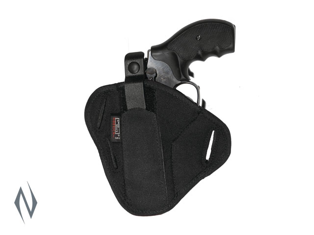 UNCLE MIKES SUPER BELT SLIDE HOLSTER BLACK SIZE 2 AMBI Image