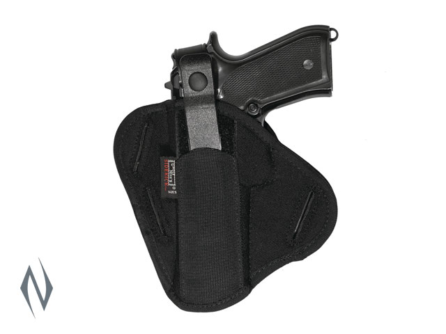 UNCLE MIKES SUPER BELT SLIDE HOLSTER BLACK SIZE 5 AMBI Image