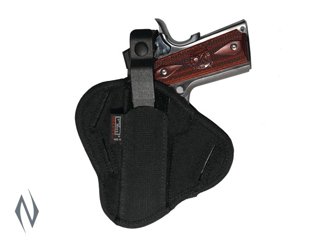 UNCLE MIKES SUPER BELT SLIDE HOLSTER BLACK SIZE 19 AMBI Image