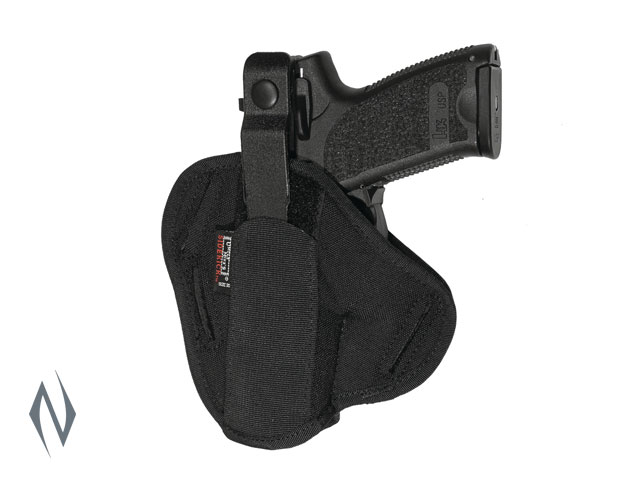 UNCLE MIKES SUPER BELT SLIDE HOLSTER BLACK SIZE 30 AMBI Image
